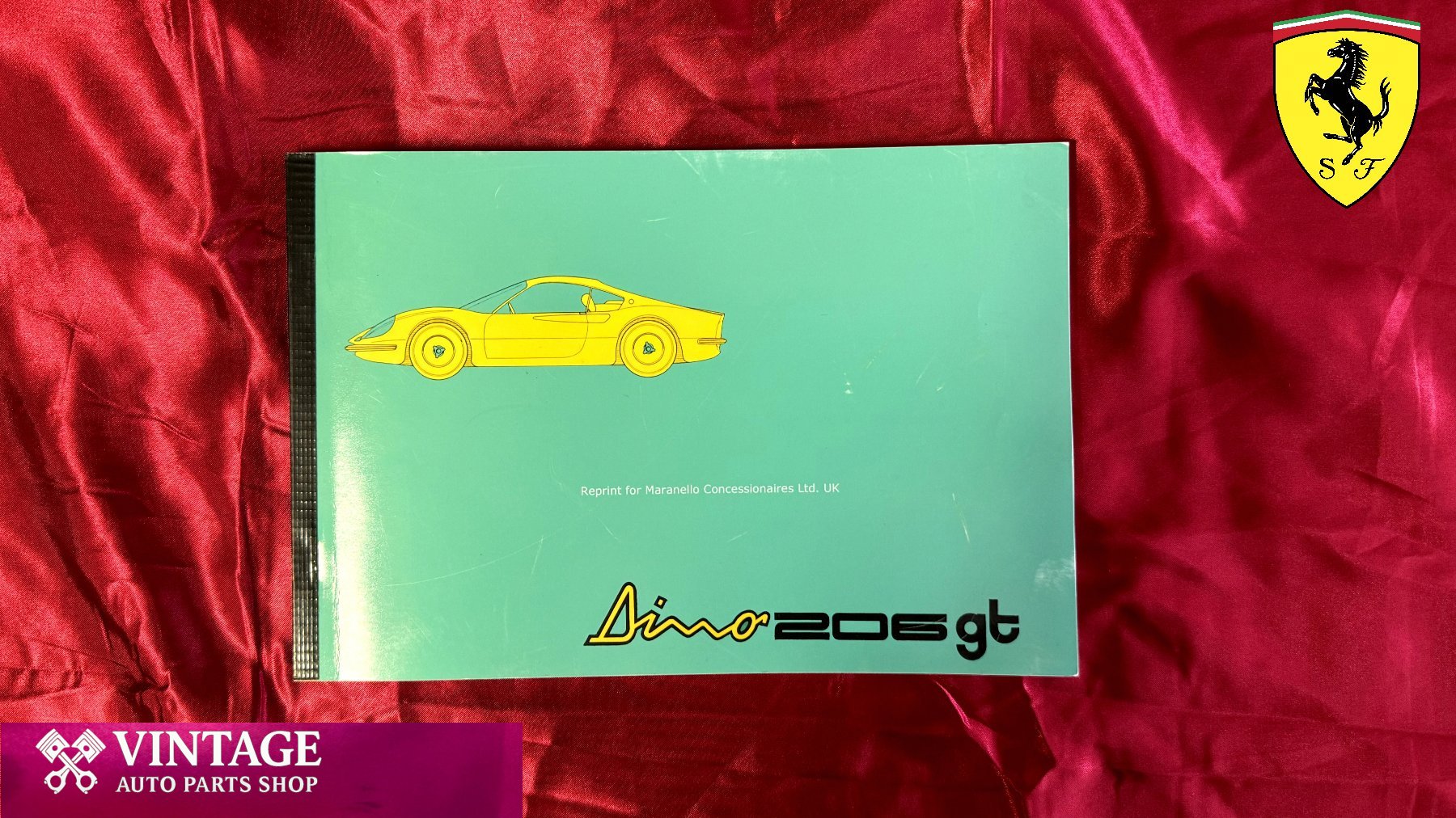 Catalogue OEM Ferrari Fiat Dyno 206GT