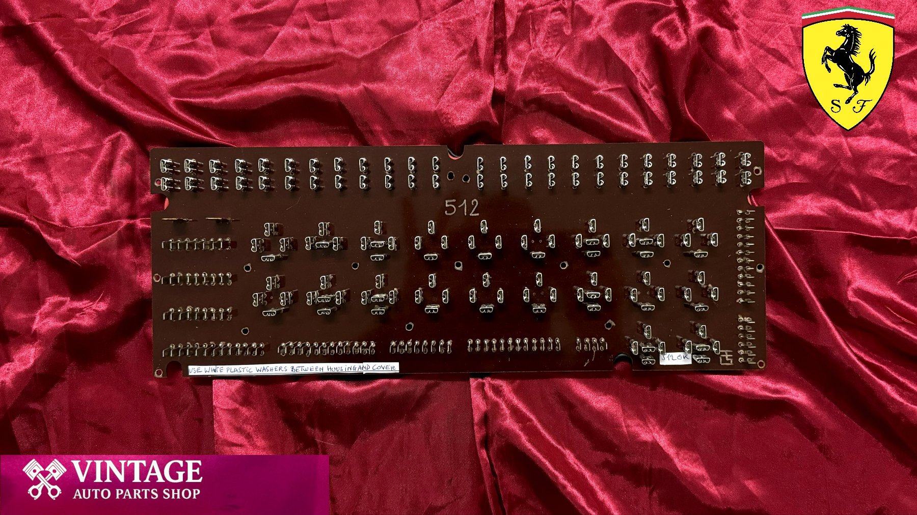 Fuse board Ferrari 512 TR