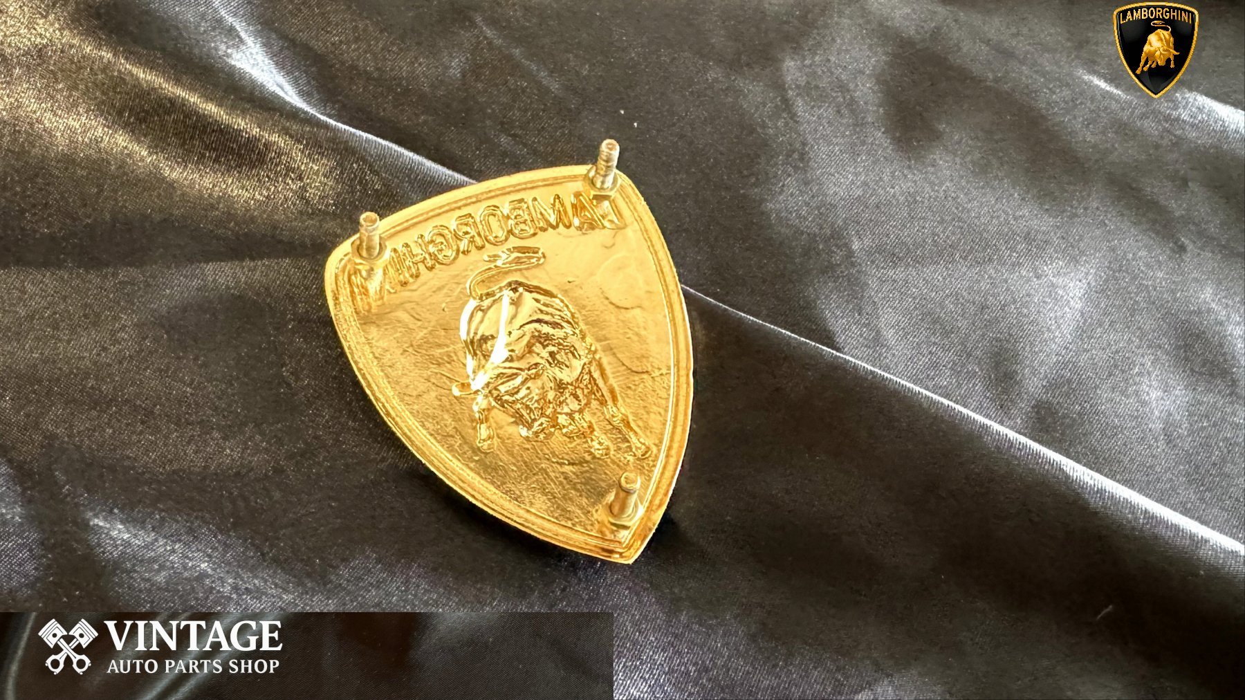 Lamborghini badge vintage