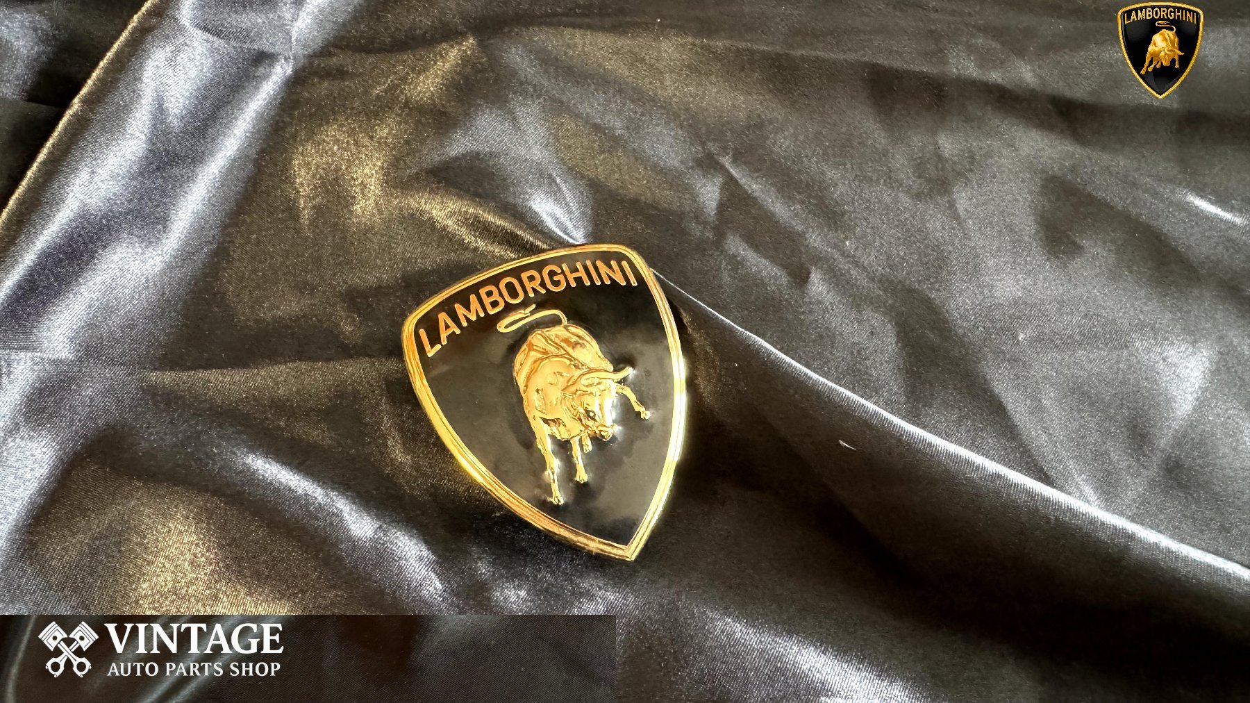 Lamborghini badge vintage