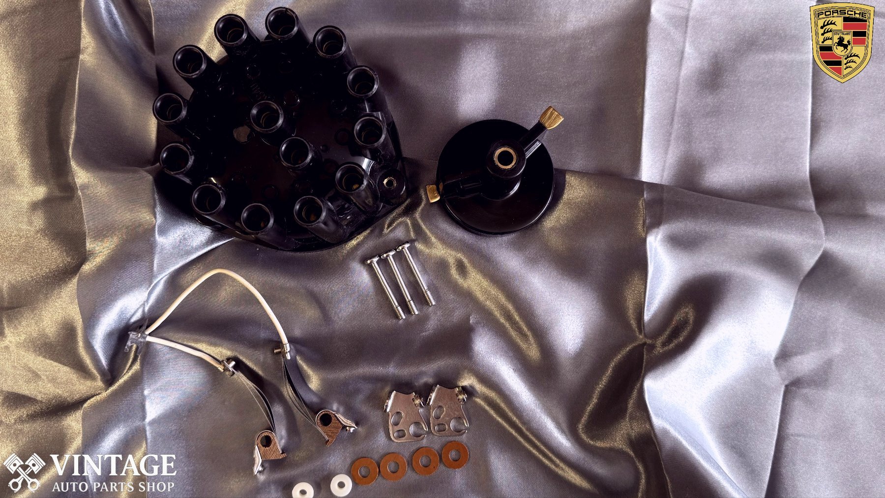 Distributor cap distribution kit Rotary brush Platinum points