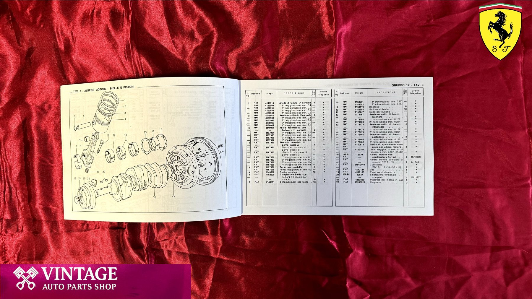Catalogue OEM Ferrari 456 GT 456 GTA
