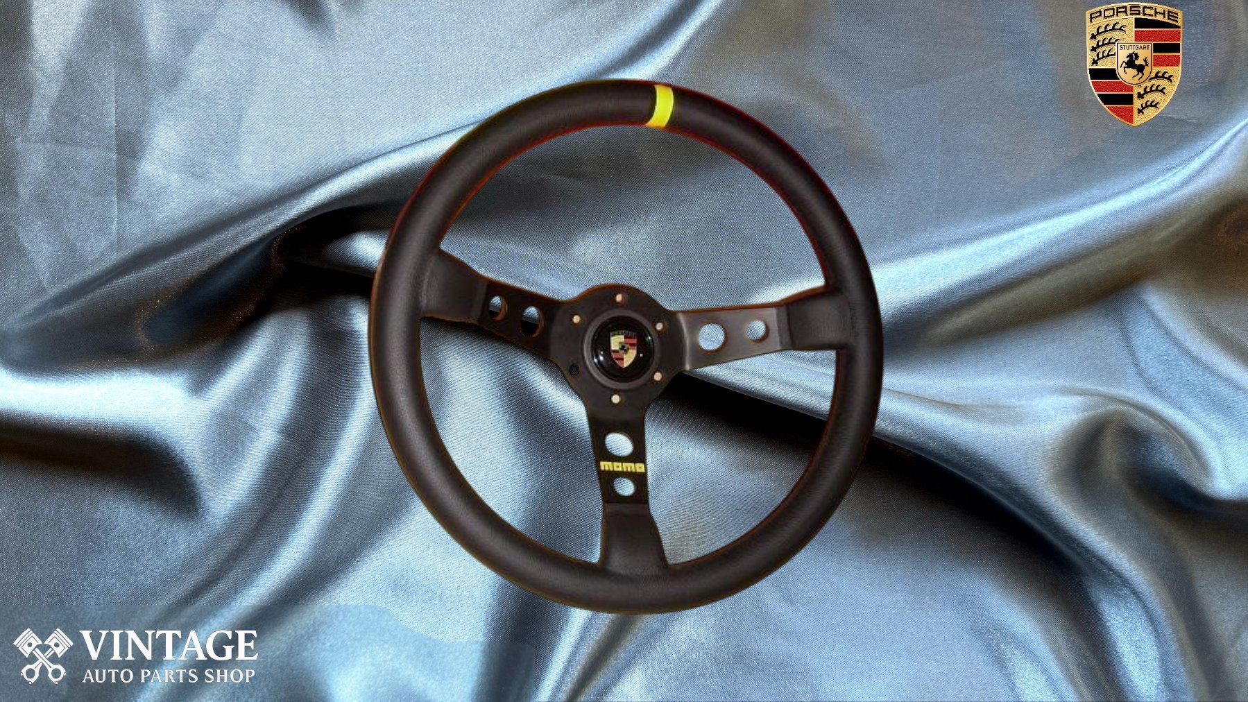 Porsche GT3 Cup Complete Steering Wheel 35Cm Momo