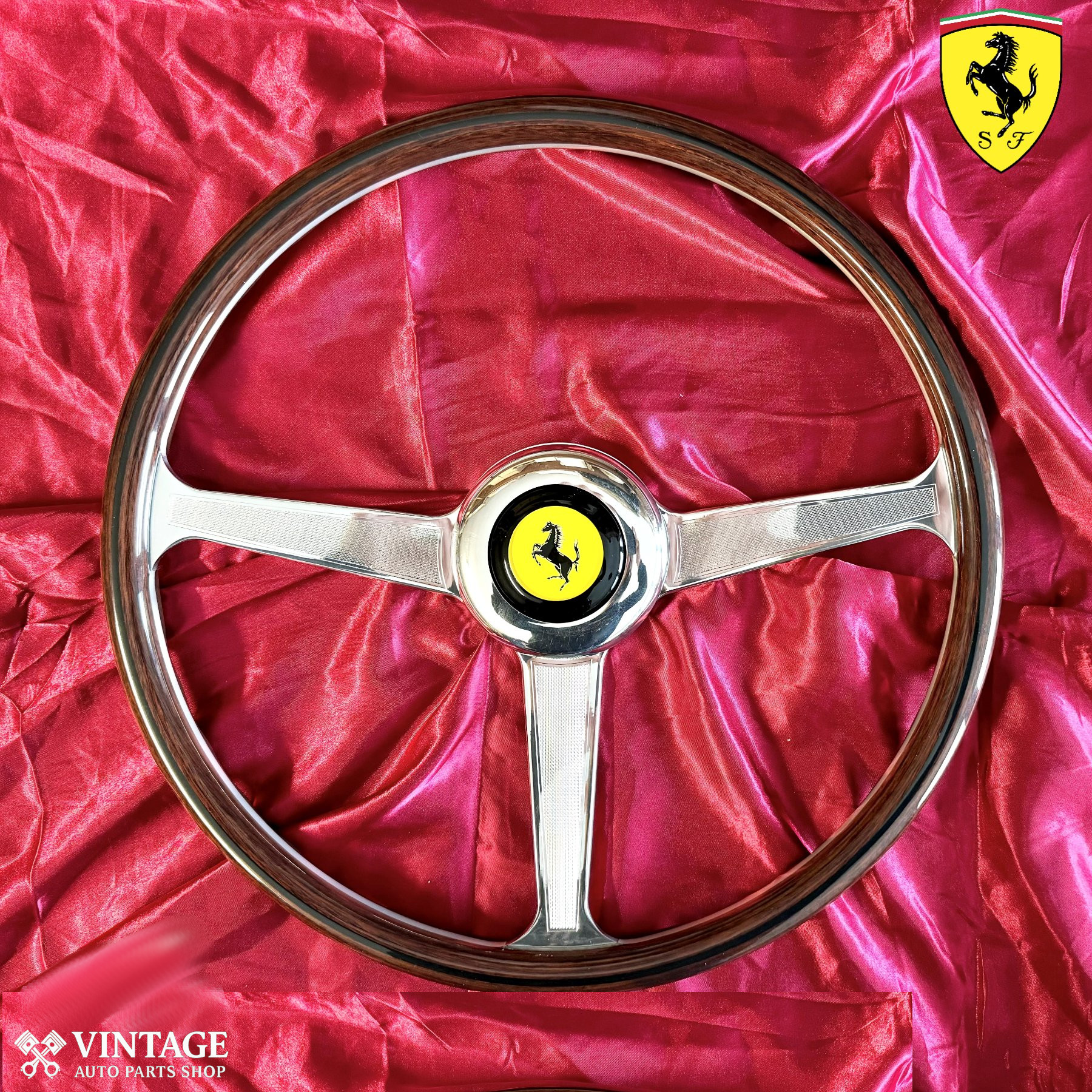 Ferrari 250 GTO Wood Steering Wheel