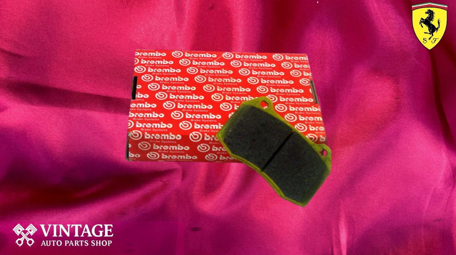 Ferrari 456 Front Brake Pads set of 4 Original Brembo Modern V 12
