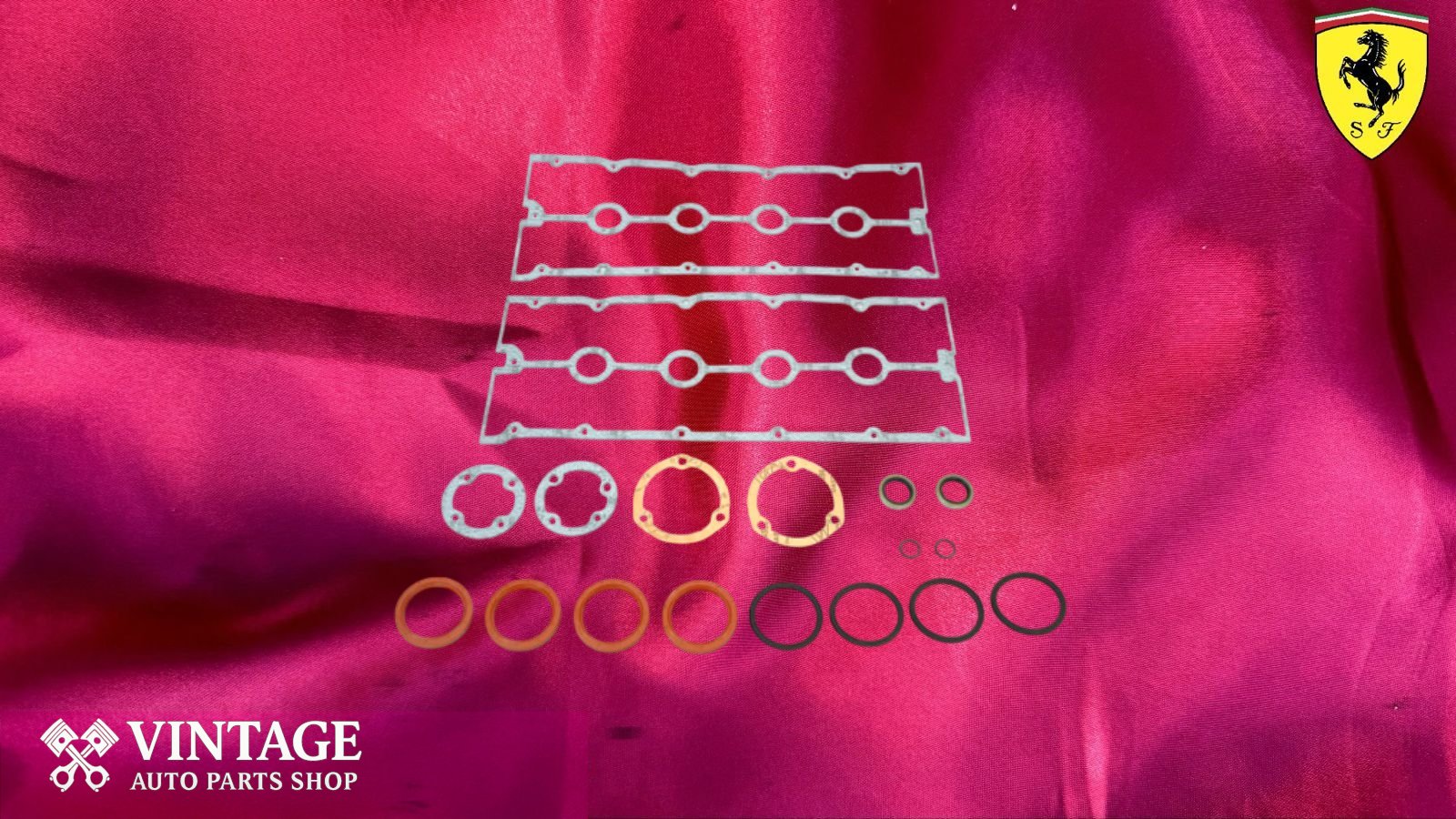 Ferrari 308QV 288GTO Cam Cover Gasket Set With seals V8
