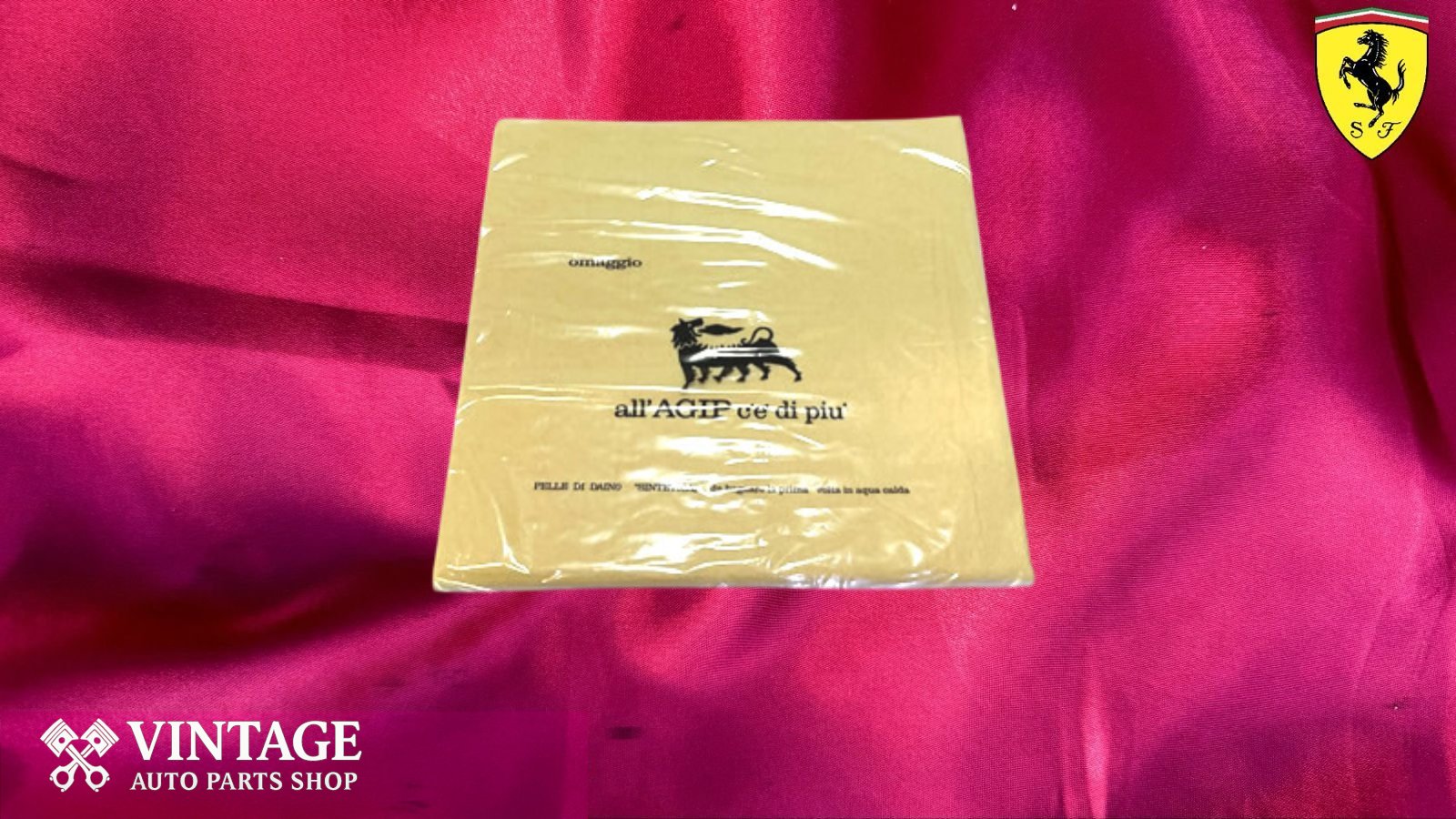 Ferrari 308 208 288 GTO & F40 Original Style Agip Window Cloth V8