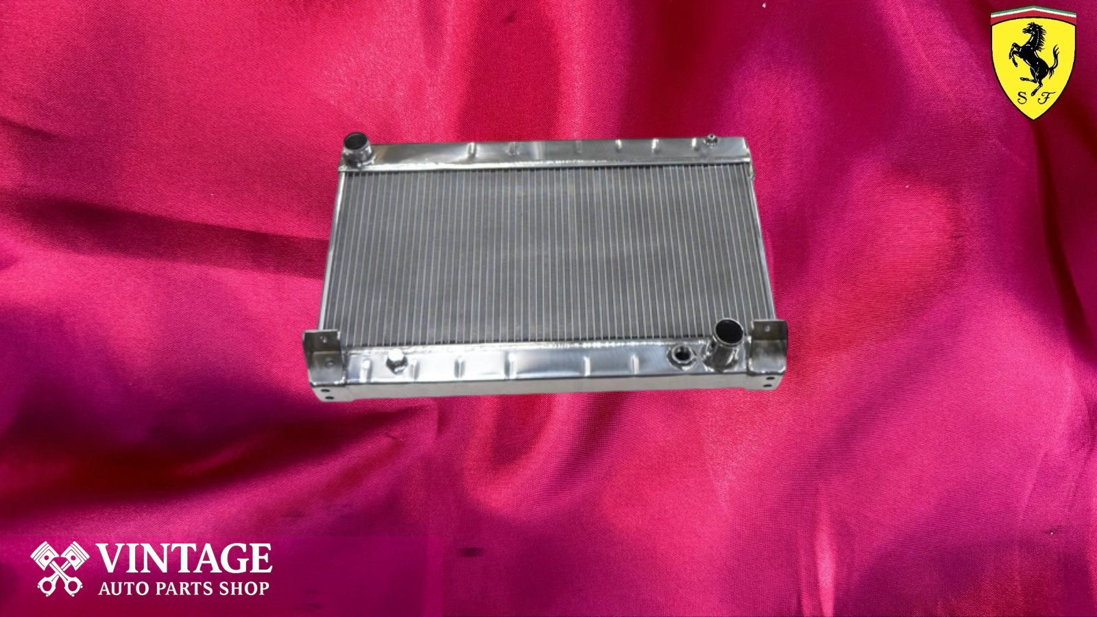 Ferrari 308 Early Type GT4 Only Uprated Aluminium Radiator Polished Finish - V8